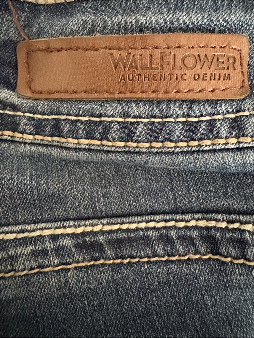 Wallflower Women's Dark Blue Bootcut Jeans - Picture 5 of 5